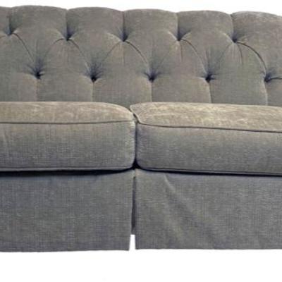 TUFTED BACK ROLLED ARM 2 CUSHION SOFA BY LEE FURNITURE $95