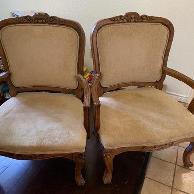 vintage large chairs