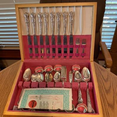 silverplate flatware