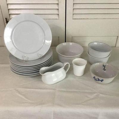 White Porcelain Kitchen Ware