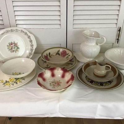Assortment of Serving Dishes