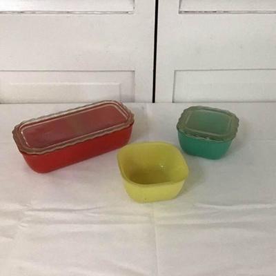 Antique Unmarked Glass Container Ware