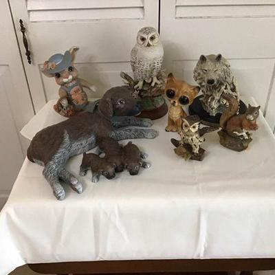 Animal Ceramic Figurines
