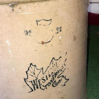 Western Stoneware 5 gallon crock