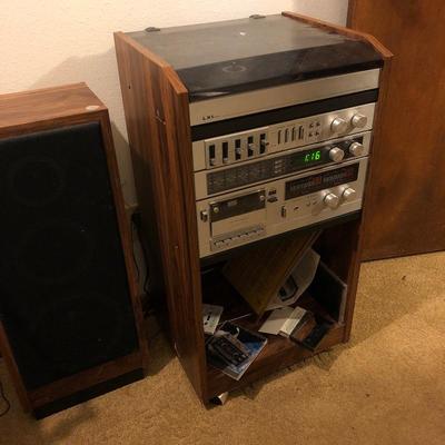 Vintage Sears stereo system