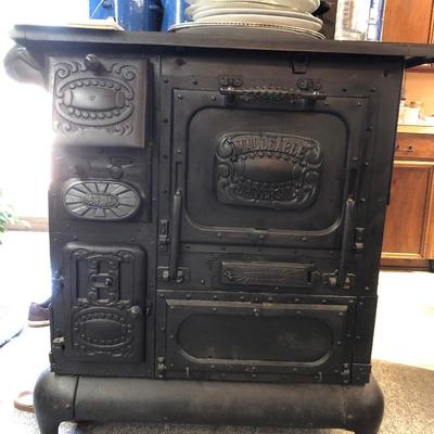 Antique Malleable wood burning stove