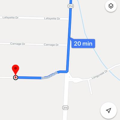 **IMPORTANT**  Please check your GPS and make sure Stearman Road is off of W. Fayetteville RD (314). Nearest cross street is Longcreek...