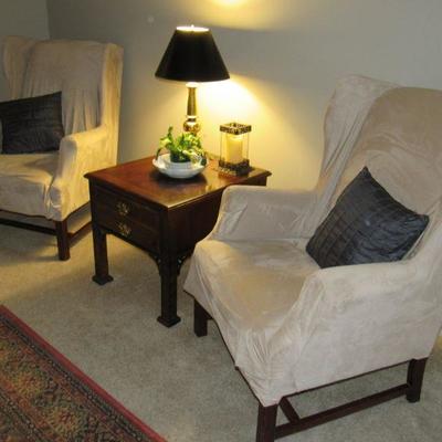 wing back chairs 
