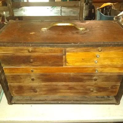 Wood machinest chest