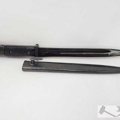 2221 98 Mauser Bayonet and scabbard