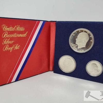 11311: 1776-1976 United States Bicentennial Silver Proof Set
