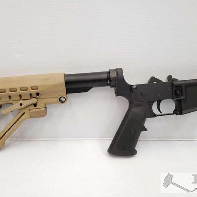 Lot 912: Anderson AM15 Lower Multi Cal, with Adjustable Stock 