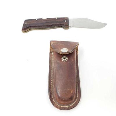 1496	

Craftsman Lock Blade With Case
Blade Measures Approx 4