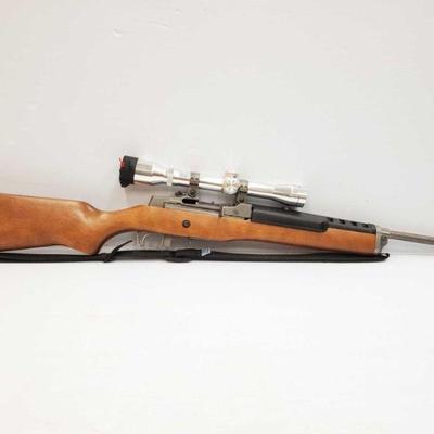 720 Ruger Ranch Model .223 Semi Auto Rifle With Simmons Scope. Serial Number: 188-16010. Barrel Length 18.5