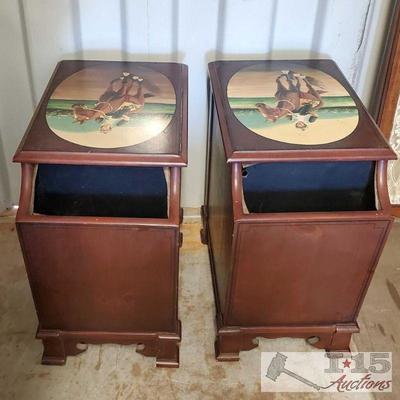 3705	

Vintage Wooden Rocking Horse
Measures approx. 48" x 16" x 31"