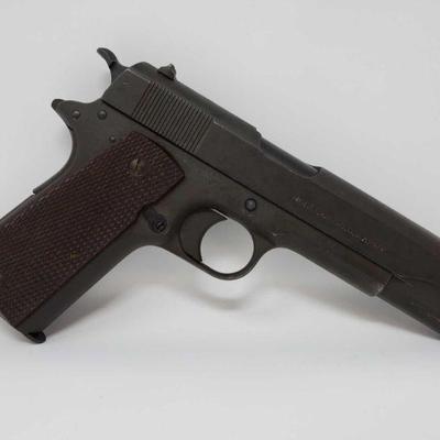 Lot # 330: Colt 1911 .45 Cal SemiAuto Pistol With 8 Round Magazine. Serial Number- 623797 Barrel Length- 5