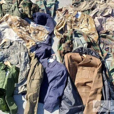 7151: Military Jackets, Shirts and Pants