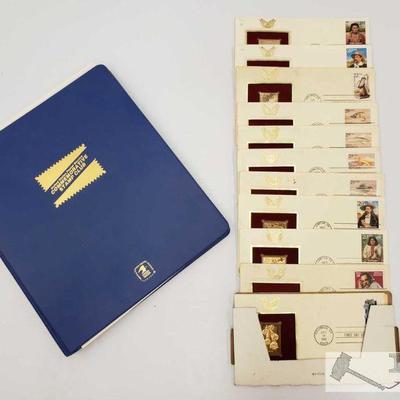 11341: United States Postal Service Commemorative Stamp Club, and Gold Stamp Replicas