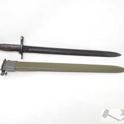 2226	

US Bayonet and Scabbard
Blade approx. 16