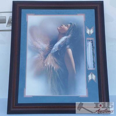 8106: "The Promise" by Lee Bogle, Beautiful Frame. Lee Bogle's The Promise 36" x 26" print 892/995. 46.5" x...