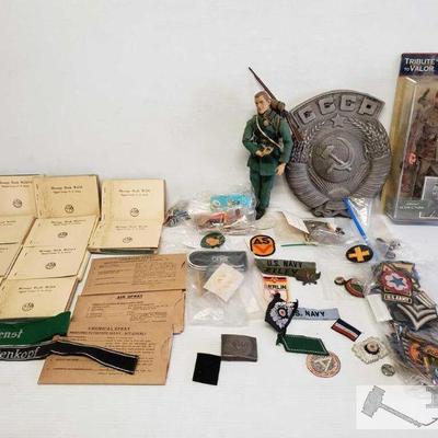 7072: US Army Message Books, Military Patches, Military Action Figures and More