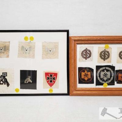 7505: Nazi S.A Sports Badges, Sports Vest Emblems, NSBO Patches and More in Frame