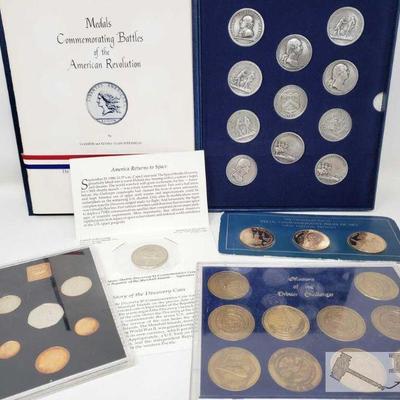 11335: Medals Commemorating Battles of the American Revolution and More