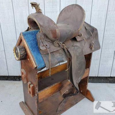 3701	

Marks Bros Sado Co. Horse Saddle
Marks Bros Sado Co. Horse Saddle. *Saddle Stand NOT Included in sale*