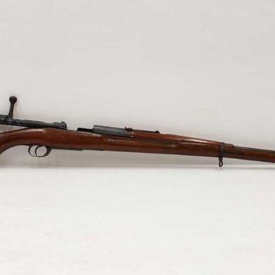 Lot 775	

Siamese Mauser Type 45/1903 8mm Bolt Action Rifle
Serial number: 9156431 Barrel length: 29