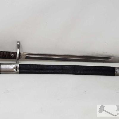 2222 Rtilleria Bayonet