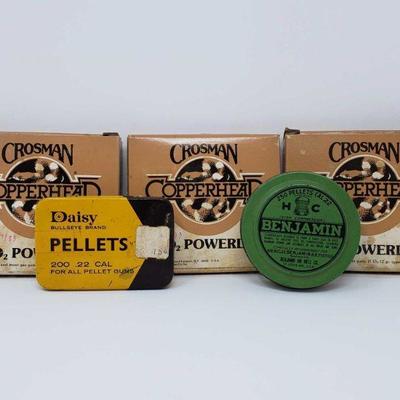 506 .22 Pellets and 5CO2 Powderlets More Brands Include Crosman, Benjamin, and Daisy