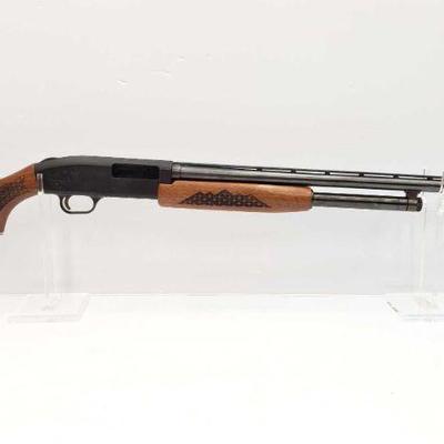 935	

Westernfield M5500R 20 Ga Pump Action Shotgun
Serial Number:C22572. Barrel Length: 26