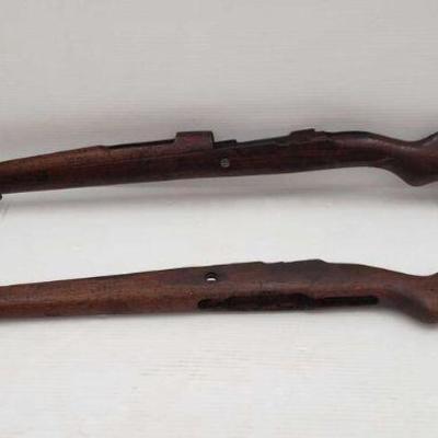 993 2 Wooden Rifle Stocks
