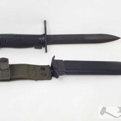 2272	

M14/MIA M-6 Bayonet and Scabbard
Blade is approx 7