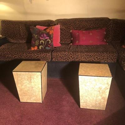 2 accent table cubes.