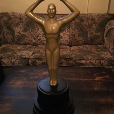 Oscar style Bar Display Statue. 