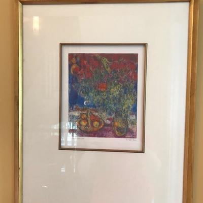 Marc Chagall print $35