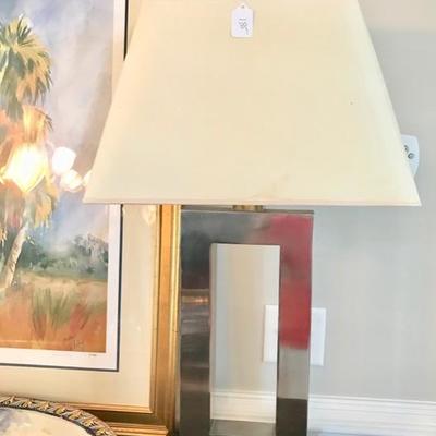 Chrome lamp $153
29 1/2 