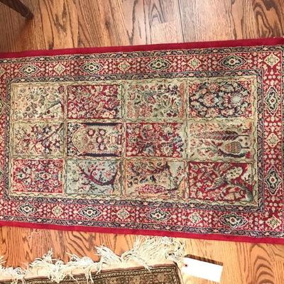 Asian style rug $95
49 X 25