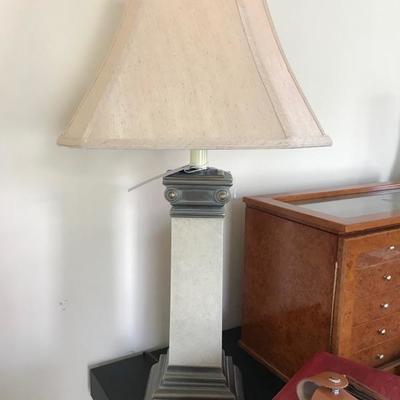 Metal lamp $76
33