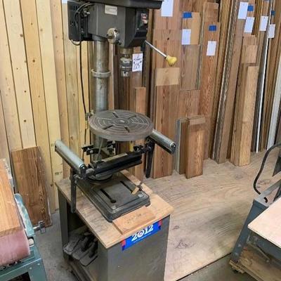 Carl has the back half of the space as his workshop. He’s selling his machines and supplies. He will have his own checkout area. His...