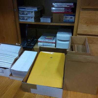 Printing Labels, Envelope Assortment, DVD Storage, Three Hole Punch