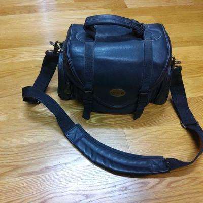 Leather Soft Sided Camera Bag