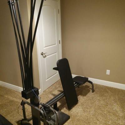 Bowflex Machine and Ankle Weights