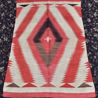 antique Navajo rug