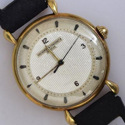 Vacheron 18k wrist watch circa 1950