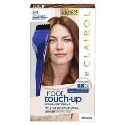 Clairol Root Touch-Up Permanent Hair Color - 6R Light Auburn Reddish Brown - 1 Kit