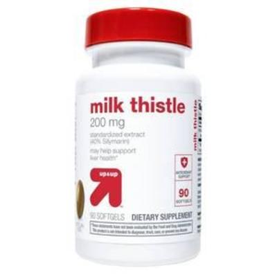 Milk Thistle Dietary Supplement Capsules - 90ct - Up&Up