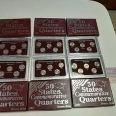 (6) 50 States Commemorative Quarters - Denver Mint