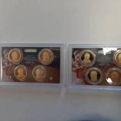 (2) Presidential $1 Coin Proof Set
